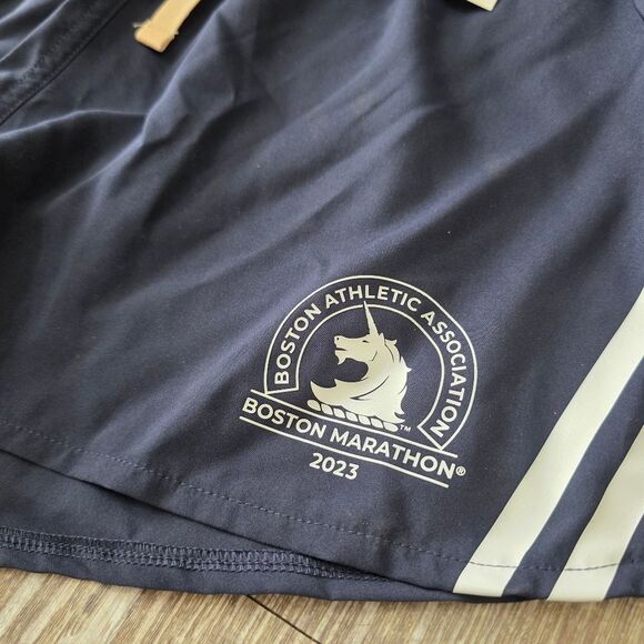 Adidas Boston Marathon 2023 Women's Running Shorts Size Small S Blue Adizero New - Picture 4 of 16